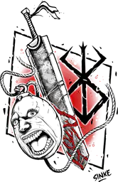 Behelit & Dragonslayer in Diamond Frame