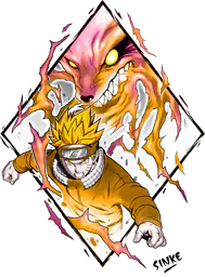 Naruto in Diamond Frame