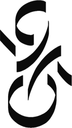 Asemic writing ornament #2