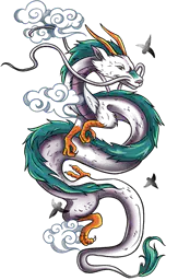 Haku Dragon Form