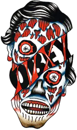OBEY zombie head