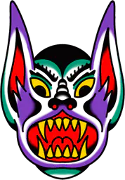 Vampire Bat Face