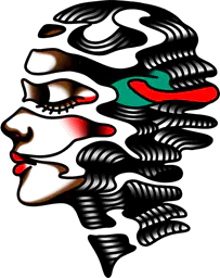 Abstract Woman Profile
