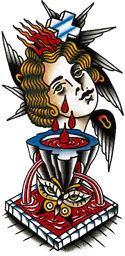 Fountain of blood