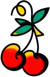 Cherry Fruit Pair #1