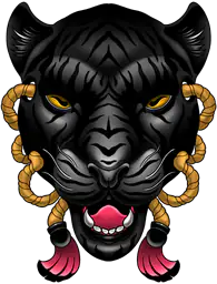 Black panther mask
