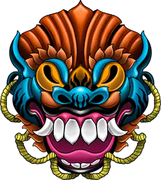 Tibetan hannya mask