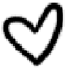 Outlined Heart