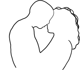 Silhouette Kiss
