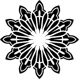 Round Floral Ornament