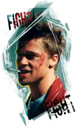 Tyler Durden Half Arm Sleeve
